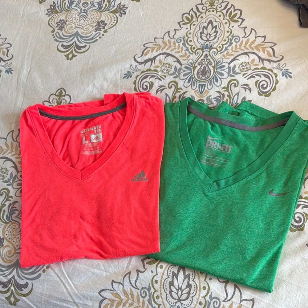 Adidas Ultimate Tee & Nike Dri Fit